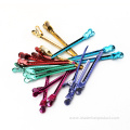 Decorative Long Single Prong Metal Alligator Hair Clips